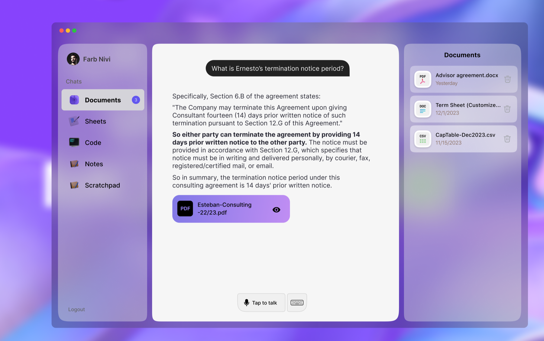 Briefcase — AI Personal Assistant