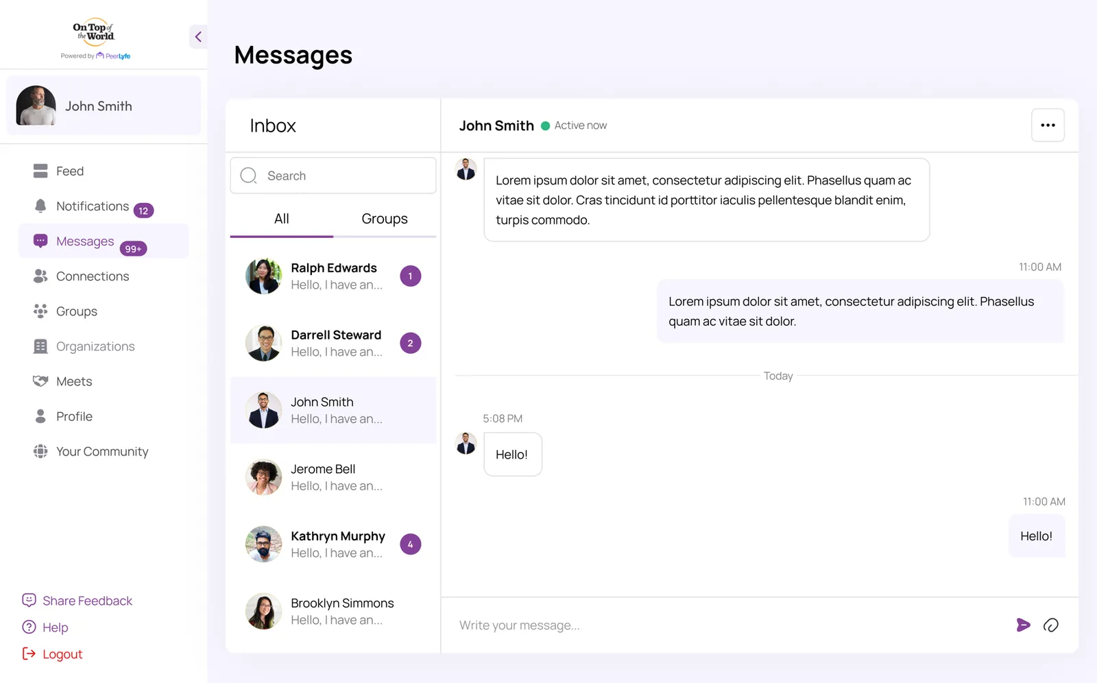PeerLyfe: A Private Social Networking Platform